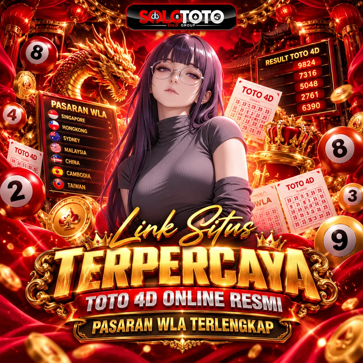 SOLOTOTO | Link Situs Terpercaya Toto 4D Online Resmi Pasaran WLA Terlengkap
